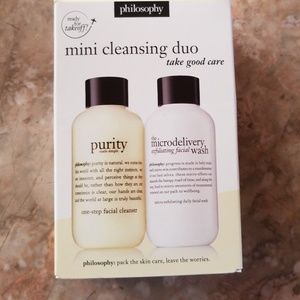 Philosophy mini cleansing duo set